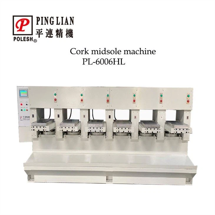 Cork Midsole Insole Hot Press Machine